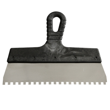 Шпатель малярный зубчат. 250мм зуб 8*8 "Korvus" (арт.1205112) *1/24