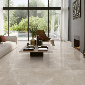 Керамогранит 2.16 м² T12609, 1200x600x9 мм, полированный, светло-бежевый