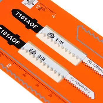 Пилки для лобзика по ламинату 76мм-шаг1,4мм (2шт.) фигурн.чистый рез "888"(арт.6582517) *10/100