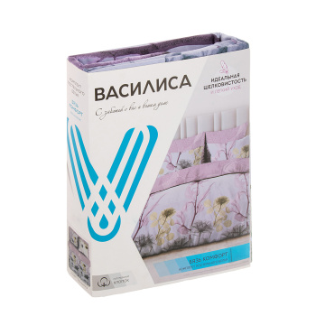 Постельное белье дуэт-М бязь Василиса 70088/1 Чародейка, наволочки 70*70 - 2шт *1/4