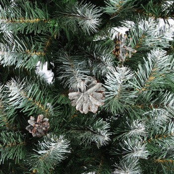 Елка искусственная Елки от Мишки «Элитная», 180 см, ПВХ, зеленый с инеем Елка искусственная Елки от Мишки «Элитная», 180 см, ПВХ, зеленый с инеем