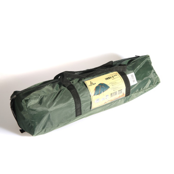 Палатка туристическая Indi 3 (V2), 210 х 280 х 120 см, 3-х местная, 2,9кг, цвет зелёный