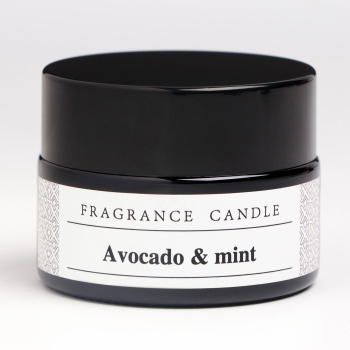 Свеча ароматическая в банке "Авокадо и Мята", 12 гр 9485081