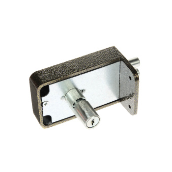 Замок накладной Зенит ЗН 2-3 бронза, автоматическ.запирание Димитровград *1/16