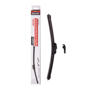 яяяЩетка стеклоочистителя SKYWAY стандарт, 36 см, 14", бескаркасная   3252476