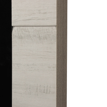 Дверное полотно глухое BROZEX-WOOD Art Line 103 Санторини, 2000х600х40 мм, белый