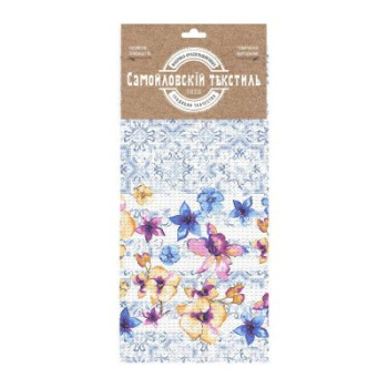 Полотенце вафельное 40*70см на хангере 8803/1 Верано Самойловский текстиль *1/20 *