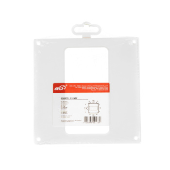 Накладка торцевая для прямоугольного воздуховода 60х120мм 612НПП (150х150мм) *1