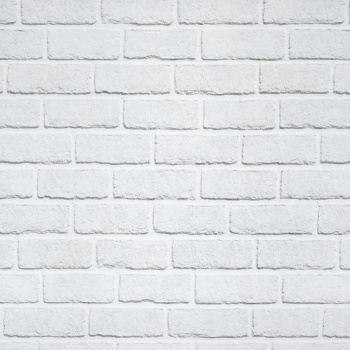Панель ABS 3000х600 мм, кирпич белый, 1.8 м²