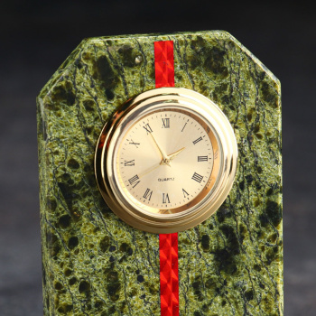 Часы "Погоны лейтенанта" , змеевик 532186