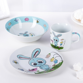 Набор столовый детский "Крош" (уп. 3шт)