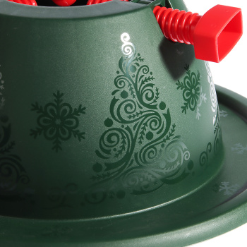 Подставка для елки Мартика «Невио», 349х135 мм, пластмасса, зеленый Подставка для елки Мартика «Невио», 349х135 мм, пластмасса, зеленый