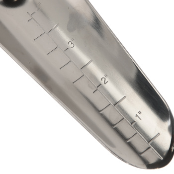 Совок посадочный L-315, узкий, нерж покр, двукомп пластик ручка, со шкалой (0456-2) ЦИ *1/12/72 Совок посадочный L-315, узкий, нерж покр, двукомп пластик ручка, со шкалой (0456-2) ЦИ *1/12/72