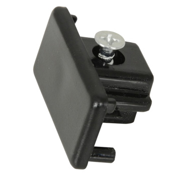 Заглушка торцевая для шинопровода одноф. черная GENERAL G-1-E-IP20-B 581401 *10/800