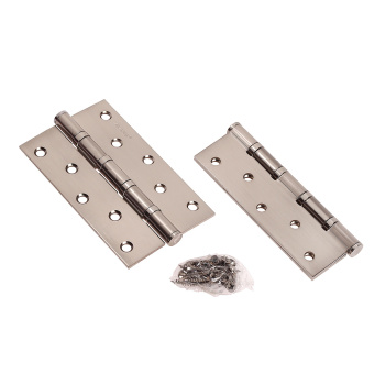 Петля универсальная Avers NIS, 125х75х2.5 мм, цвет никель матовый