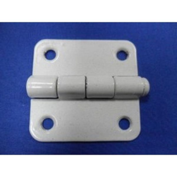 Петля накладная полимер.40мм белая ПН-40  Кунгур *10/500