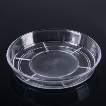 Поддон под кашпо пластм. Прозрачный "зашита пола" д.25см  705 (Tek.A.Tek) *1/20