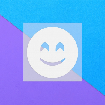 Термонаклейка на одежду "Смайлик" 1920631