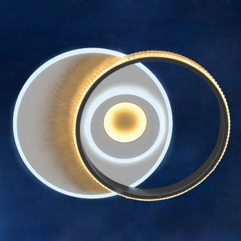 Светильник светодиодный акриловый 500мм 200W B2033 100W*2 white 500мм с пультом *1