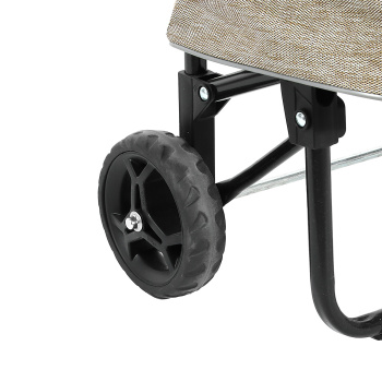 Сумка-тележка на колёсах хозяйственная 45л "Дорожная" цвета: "микс" СХ2 "Haushalt" "Ника" *1/4