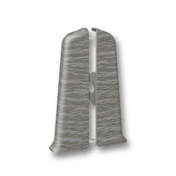 Торцевые (пара) для плинтуса ИДЕАЛ ДЕКОНИКА,  210 Дуб пепельный 55ММ (уп.2 шт) *100 Торцевые (пара) для плинтуса ИДЕАЛ ДЕКОНИКА,  210 Дуб пепельный 55ММ (уп.2 шт) *100