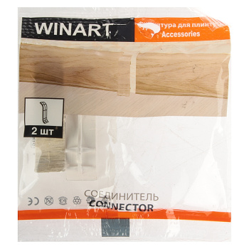 Соединитель Wimar, 58 мм, 831 дуб аргенто, 2 шт.