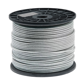 Трос стальной в оплетке 5/6мм (100м) *1