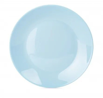 Q6879Тарелка десертная d=18см ЛИЛИ ЛАЙТ БЛЮ (6/12)