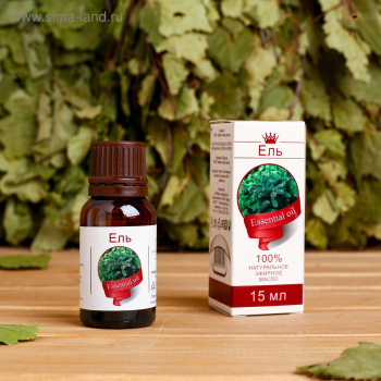 Эфирное масло "Ель", флакон-капельница, аннотация, 15 мл 2496212