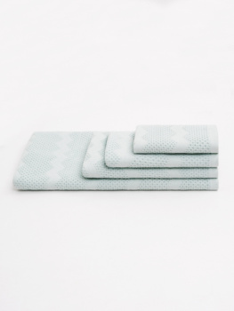 Полотенце вафельное 30*50см мятный 300г/м2 Текстиль Центр *10