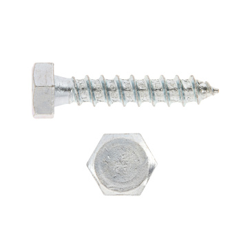 Шурупы по дереву BROZEX  8,0*40 шестигранник (4шт) *10/100