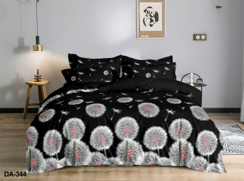 Постельное белье 1,5сп бамбук Орхидея DA-344, наволочки 70*70см - 2шт *1