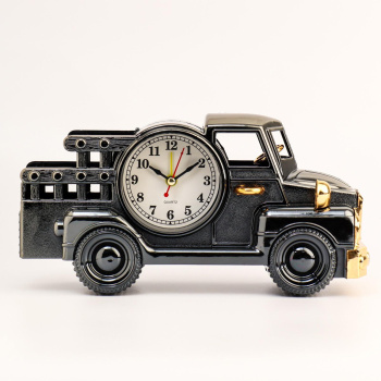 Будильник "Грузовичок", дискретный ход, 11 х 22.5 см, d=6.5 см , микс 4482492