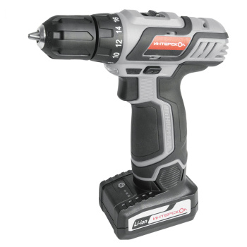 Дрель-шуруповерт 14,4В 2скор.0-400/0-1400об/м 32Нм 1,5Ач 1ч 2аккум LI-ION ДА-14,4ЭР ИНТЕРСКОЛ *1/8**