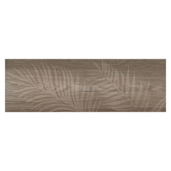 Керамогранит 0.96 м² LB Ceramics Шэдоу Декор, 600x200х8.5 мм, коричневый