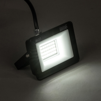 Прожектор светодиодный 20Вт 6,5К IP65 холодный 1750Лм PROMO черный Elementary 613100320P *1/60