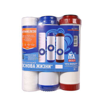 Комплект картриджей ITA  Антижелезо (PS, GAC, Fe)  *1/10
