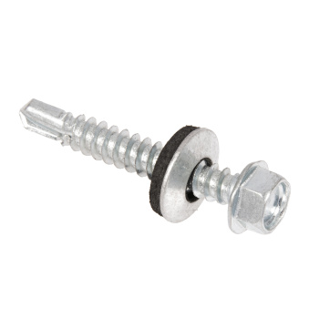 Саморезы кровельные BROZEX 5,5*38 цинк (2500шт) промтара к *1