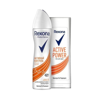 Набор UNILEVER Дезодорант Rexona ACT POWR женский 2020 (150+180) мл