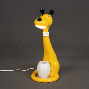Светильник настольн. Старт СТ63 (собака желтый) 220В (светодиод. 5Вт) *1/8