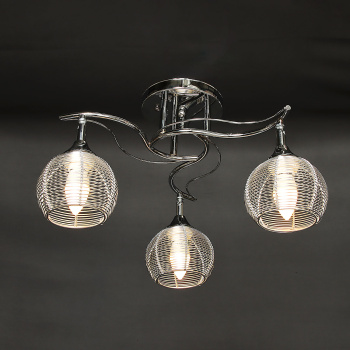 Люстра Verner Lighting Шарм К0593/3, 60 Вт, E27, 3 лампы, хром