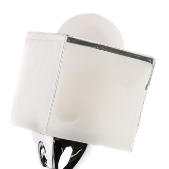 Бра N0138/1W СН  Лед   1*60W E27 220V (h=280, w=140, l=140)  VERNER LIGHTING *1