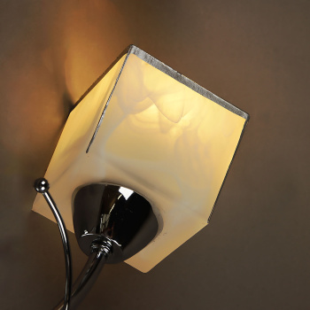 Бра N0138/1W СН  Лед   1*60W E27 220V (h=280, w=140, l=140)  VERNER LIGHTING *1