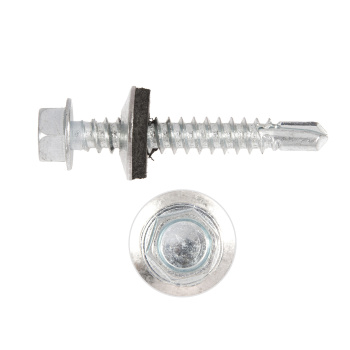 Саморезы кровельные BROZEX 5,5*38 цинк (2500шт) промтара к *1