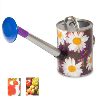 Лейка 5 л Урал ИНВЕСТ, с рассеивателем, оцинкованная, цвет микс