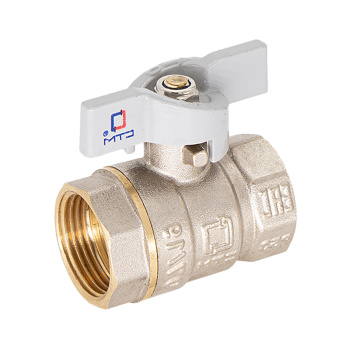 Кран шаровый 3/4" (Ø20) М/М бабочка СТМ (СТАНДАРТ) CWFFB034 *1/15