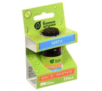 Эфирное масло "Мята" 15 мл Банные штучки /28