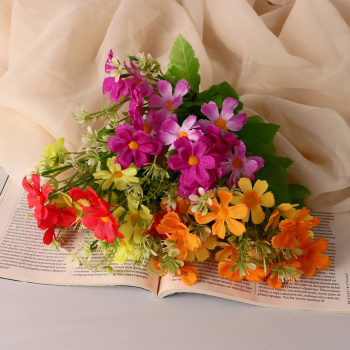 Букет «Ромашка декоративная», 4×27 см, МИКС