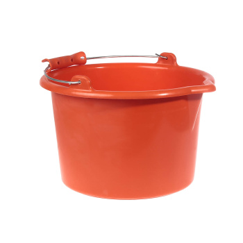 Ведро строительное 12 л DECOR, усиленное, металлическая ручка, пластик