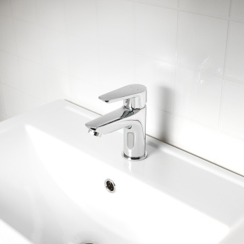 Смеситель для умывальника Cersanit Vero 63060, короткий излив, рычажный